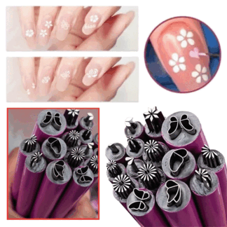NailArt bélyegkészlet (15 db)