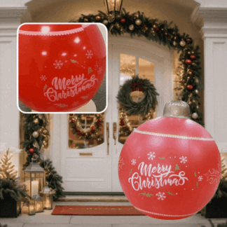 HolidayGlow felfújható karácsonyi labdák